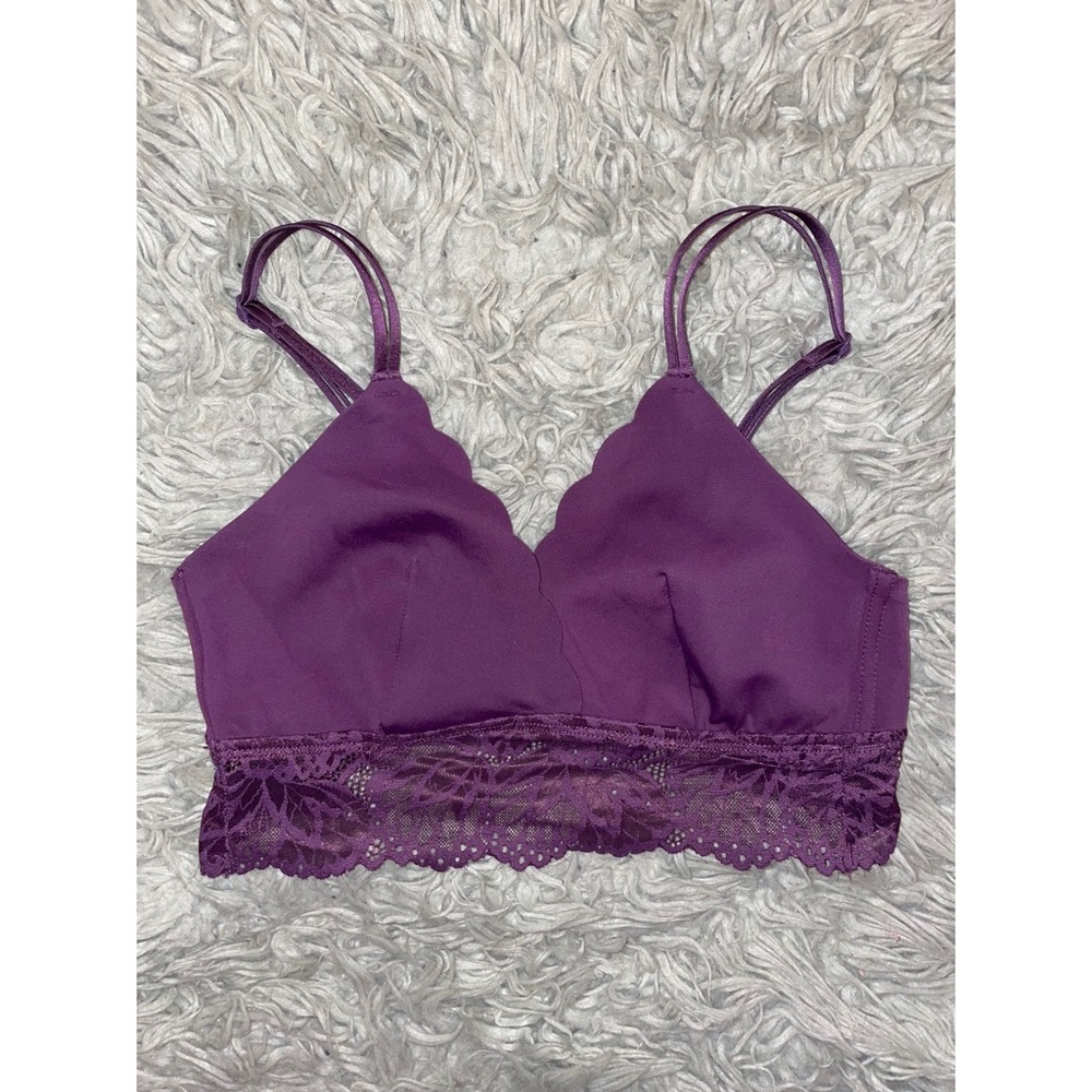 Purple Lace Bralette π - Picture 1 of 3